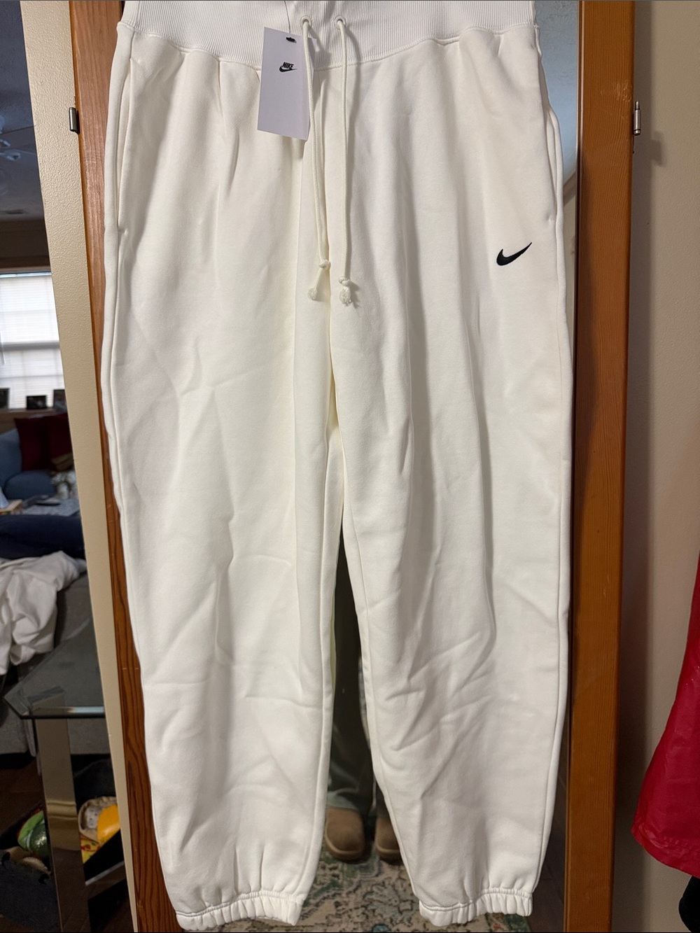 Nike Women’s Off- White Fleece Jogger